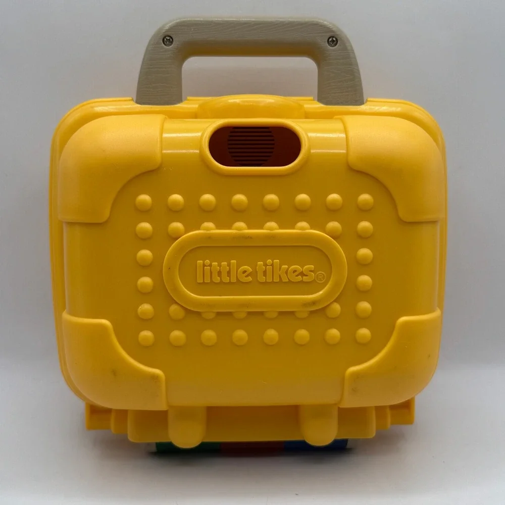 Little Tikes Shape Sorter Travel Case Kids Yellow Portable Learning Toy 1609
